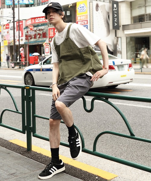 ８(eight)（エイト）の「ダックミリタリーエプロンベスト（ベスト・メンズ・ブラック/カーキ/キャメル・MEDIUM/LARGE）」の21枚目の写真