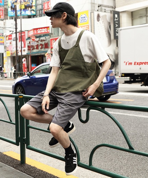 ８(eight)（エイト）の「ダックミリタリーエプロンベスト（ベスト・メンズ・ブラック/カーキ/キャメル・MEDIUM/LARGE）」の22枚目の写真