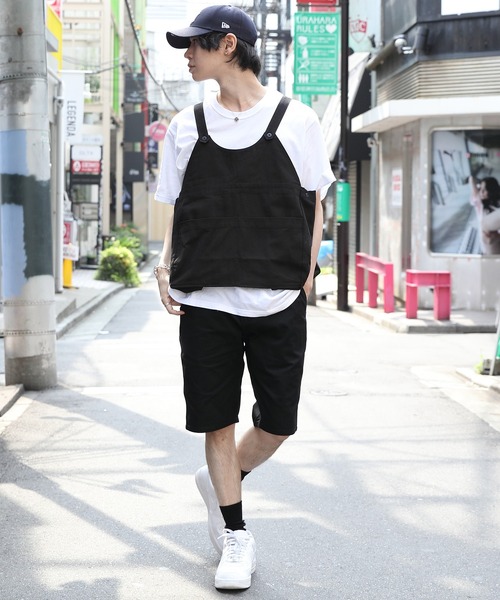 ８(eight)（エイト）の「ダックミリタリーエプロンベスト（ベスト・メンズ・ブラック/カーキ/キャメル・MEDIUM/LARGE）」の7枚目の写真