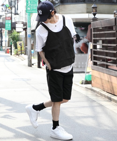 ８(eight)（エイト）の「ダックミリタリーエプロンベスト（ベスト・メンズ・ブラック/カーキ/キャメル・MEDIUM/LARGE）」の8枚目の写真