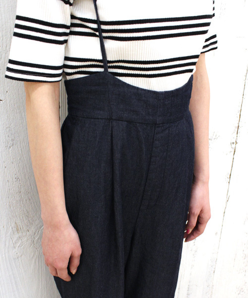 Chico（チコ）の「2WAYガウチョパンツ（その他パンツ・レディース・ホワイト系その他/ブラック×ホワイト/ネイビー・FREE）」の8枚目の写真