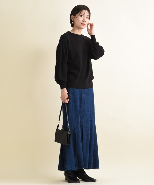 INTERPLANET（インタープラネット）の「デニムスカート（デニムスカート・レディース・ブルー/インディゴブルー・FREE）」の12枚目の写真