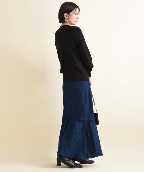 INTERPLANET（インタープラネット）の「デニムスカート（デニムスカート・レディース・ブルー/インディゴブルー・FREE）」の13枚目の写真