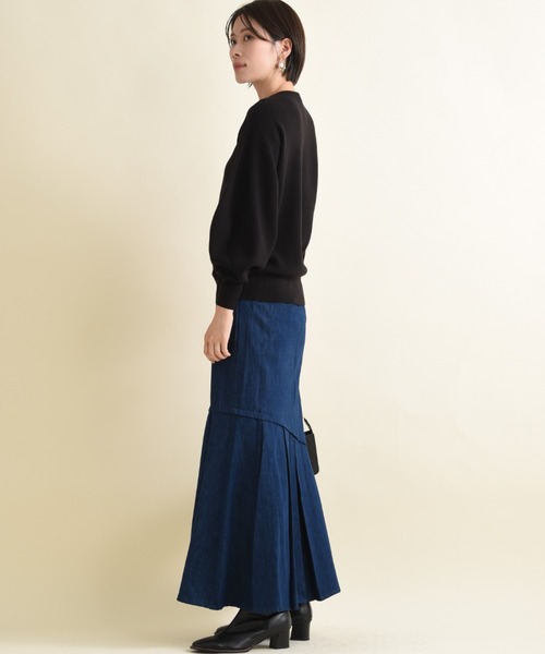 INTERPLANET（インタープラネット）の「デニムスカート（デニムスカート・レディース・ブルー/インディゴブルー・FREE）」の15枚目の写真