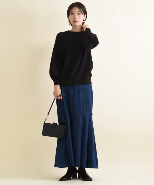 INTERPLANET（インタープラネット）の「デニムスカート（デニムスカート・レディース・ブルー/インディゴブルー・FREE）」の16枚目の写真