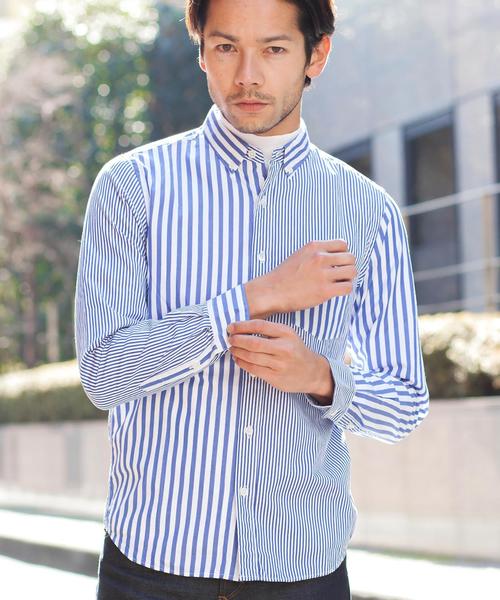 BEAUTY&YOUTH UNITED ARROWS（ビューティーアンドユースユナイテッドアローズ）の「【WEB限定】by ∴ タイニー ストライプシャツ（シャツ/ブラウス・メンズ・ブラック/コバルトブルー/その他1・SMALL/LARGE/MEDIUM）」の20枚目の写真