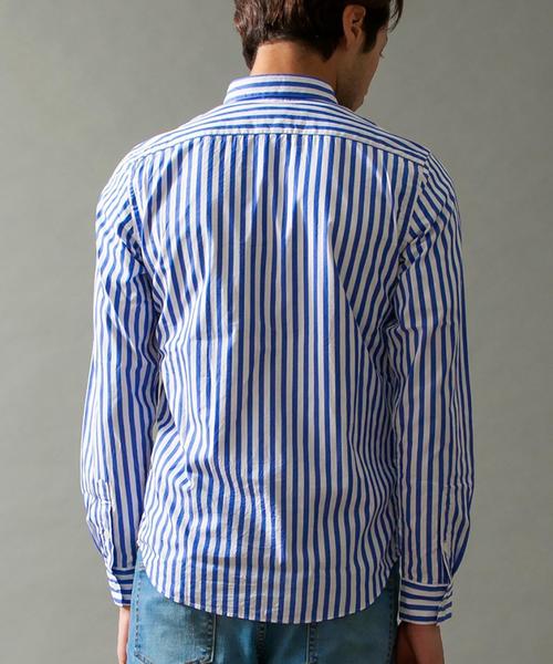 BEAUTY&YOUTH UNITED ARROWS（ビューティーアンドユースユナイテッドアローズ）の「【WEB限定】by ∴ タイニー ストライプシャツ（シャツ/ブラウス・メンズ・ブラック/コバルトブルー/その他1・SMALL/LARGE/MEDIUM）」の13枚目の写真