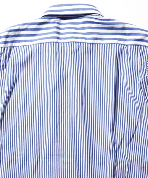 BEAUTY&YOUTH UNITED ARROWS（ビューティーアンドユースユナイテッドアローズ）の「【WEB限定】by ∴ タイニー ストライプシャツ（シャツ/ブラウス・メンズ・ブラック/コバルトブルー/その他1・SMALL/LARGE/MEDIUM）」の4枚目の写真