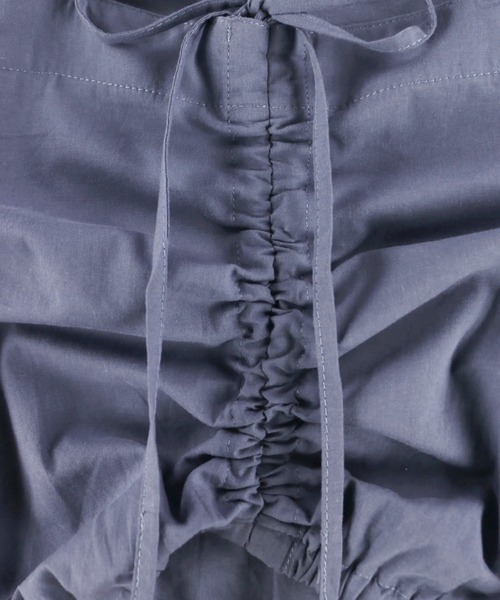 ALEXIA STAM(アリシアスタン)の「Puff Sleeve Top /パフスリーブトップ(シャツ/ブラウス・レディース・ネイビー/ピンク・FREE)」の10枚目の写真