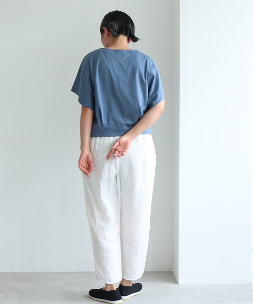 トップス yuni AMBIDEX Store 強撚ラチネ ラップIラインスカート(F クロ): yuni