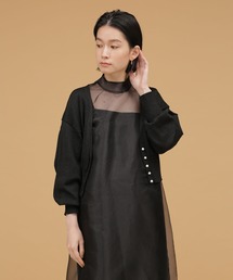 kaene（カエン）の「Kaene/ラメニットカーディガン（カーディガン/ボレロ・レディース）」