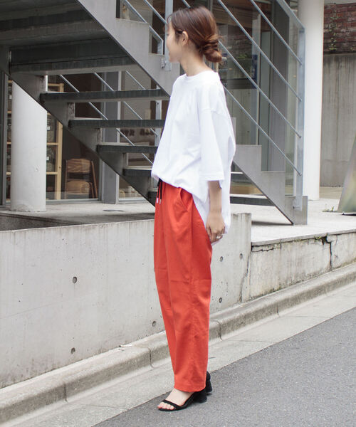 ARMY TWILL（アーミーツイル）の「【ARMY TWILL/アーミーツイル】別注 バックプリントロゴTシャツ ビッグシルエット（Tシャツ/カットソー・メンズ・ホワイト/チャコールグレー/ブルーグレー・M/L）」の20枚目の写真