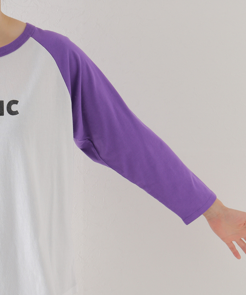 Bonum(ボナム)の「MUSICベースボールTシャツ(Tシャツ/カットソー・レディース・ホワイト/ホワイト系その他・FREE)」の20枚目の写真