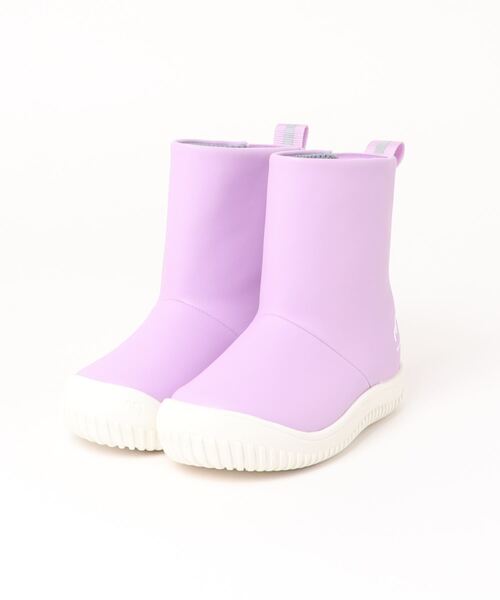 Pansy(パンジー)の「【MUI MOI】 軽量レインブーツ(18.0~19.0cm)(レインシューズ・キッズ・ブラック/パープル/ピンク/ネイビー・18.0cm/19.0cm)」の4枚目の写真