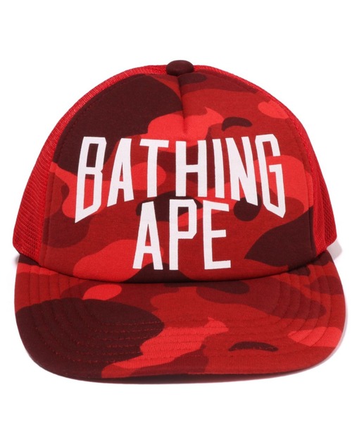 A BATHING APE（アベイシングエイプ）の「COLOR CAMO NYC LOGO MESH