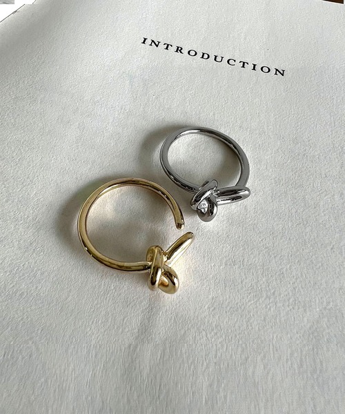 LIAN（リアン）の「シンプルノットリング（リング・レディース・シルバー/ゴールド・FREE）」の15枚目の写真