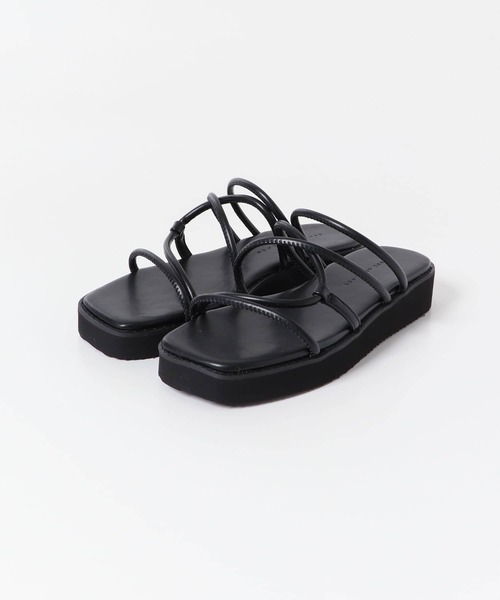 SENSE OF PLACE by URBAN RESEARCH（センスオブプレイスバイアーバンリサーチ）の「ボリュームソールコードサンダル（サンダル・レディース・アイボリー/ブルー/ピンク/ブラック・MEDIUM/SMALL/LARGE）」の8枚目の写真