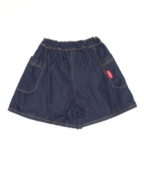 RAGMART(ラグマート)の「デニムキュロット(デニムスカート・キッズ・ネイビー・110cm/100cm/120cm/130cm)」の3枚目の写真