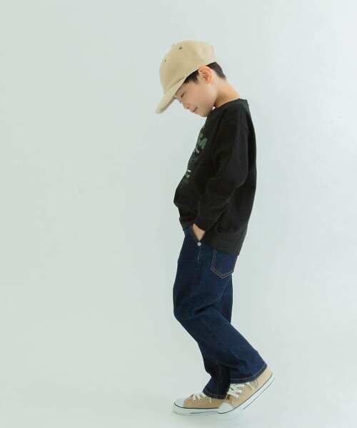 FORK&SPOON（フォークアンドスプーン）の「FORK&SPOON　ストレッチデニムパンツ(KIDS)（デニムパンツ・キッズ・ワンウォッシュ・120/105/135）」の3枚目の写真