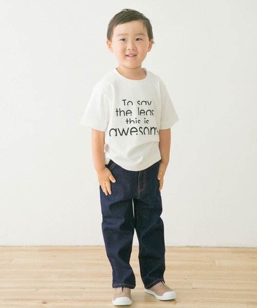 FORK&SPOON（フォークアンドスプーン）の「FORK&SPOON　ストレッチデニムパンツ(KIDS)（デニムパンツ・キッズ・ワンウォッシュ・120/105/135）」の2枚目の写真