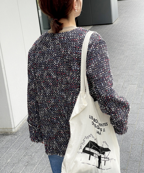 Spick & Span（スピックアンドスパン）の「ツィードノーカラー