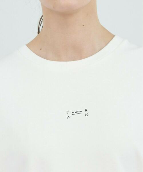 FRAPBOIS PARK（フラボアパーク）の「ワイドT（Tシャツ/カットソー・レディース・ブラック/オフホワイト・1/2/3）」の22枚目の写真