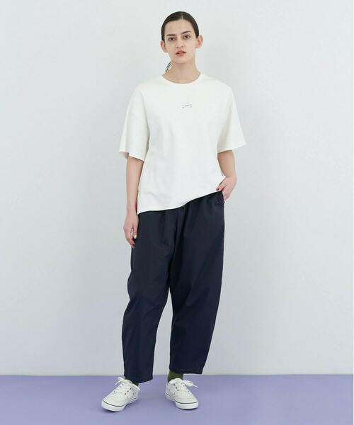 FRAPBOIS PARK（フラボアパーク）の「ワイドT（Tシャツ/カットソー・レディース・ブラック/オフホワイト・1/2/3）」の15枚目の写真