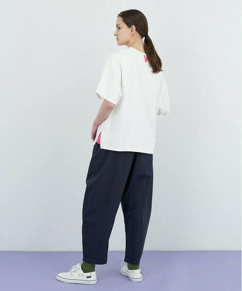 FRAPBOIS PARK（フラボアパーク）の「ワイドT（Tシャツ/カットソー・レディース・ブラック/オフホワイト・1/2/3）」の13枚目の写真