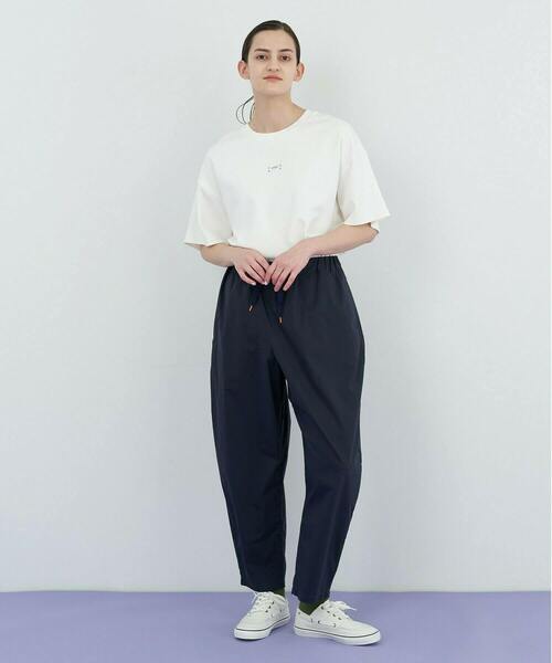 FRAPBOIS PARK（フラボアパーク）の「ワイドT（Tシャツ/カットソー・レディース・ブラック/オフホワイト・1/2/3）」の12枚目の写真