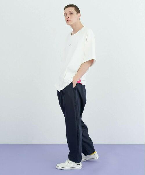 FRAPBOIS PARK（フラボアパーク）の「ワイドT（Tシャツ/カットソー・レディース・ブラック/オフホワイト・1/2/3）」の9枚目の写真