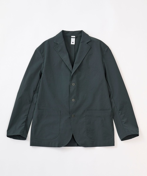 DESCENTE PAUSE（デサントポーズ）の「【デサントポーズ】ジャケット / JACKET　撥水　ストレッチ（テーラードジャケット・メンズ・ブラック/グレー/カーキ・LARGE/SMALL/MEDIUM/X-LARGE）」の2枚目の写真