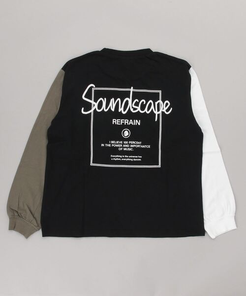 jeans-b（ジーンズベー）の「Jeans-b/ジーンズベー ビックロングTシャツ（Tシャツ/カットソー・キッズ・ブラウン/ブラック/サンドベージュ・130cm/140cm/150cm/160cm）」の6枚目の写真