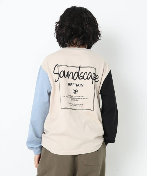 jeans-b（ジーンズベー）の「Jeans-b/ジーンズベー ビックロングTシャツ（Tシャツ/カットソー・キッズ・ブラウン/ブラック/サンドベージュ・130cm/140cm/150cm/160cm）」の7枚目の写真