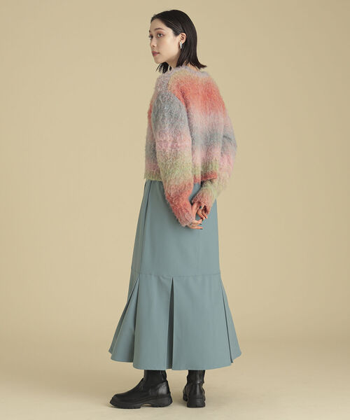 Ray BEAMS(レイビームス)の「Ray BEAMS / グラデーション クルーネック プルオーバー(ニット/セーター・レディース・グリーン系その他2/ピンク・ONE SIZE)」の19枚目の写真