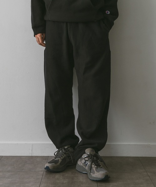 Champion(チャンピオン)の「『別注』Champion×DOORS RW SNAP SWEAT PANTS(その他パンツ・メンズ・ネイビー/グレー/ブラック・LARGE/MEDIUM)」の4枚目の写真