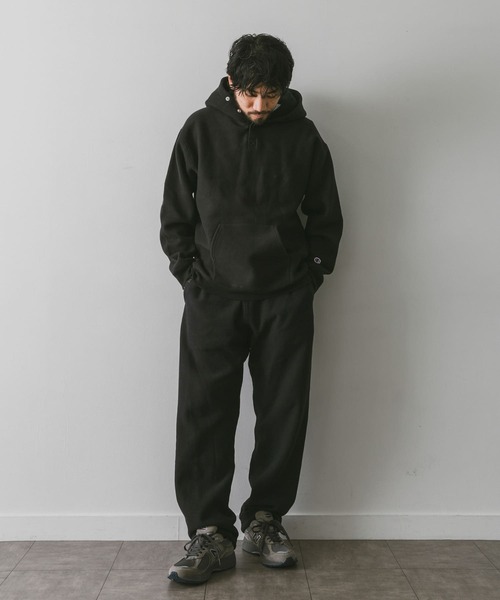 Champion(チャンピオン)の「『別注』Champion×DOORS RW SNAP SWEAT PANTS(その他パンツ・メンズ・ネイビー/グレー/ブラック・LARGE/MEDIUM)」の14枚目の写真