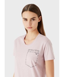 EMPORIO ARMANI|エンポリオ アルマーニのTシャツ/カットソー(ピンク EMPORIO ARMANI|エンポリオ アルマーニのTシャツ/カットソー(ピンク