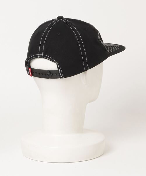 FTC（エフティーシー）の「CONTRAST STITCH 6 PANEL（キャップ・メンズ・ブラック/レッド系その他/グリーン系その他・FREE）」の4枚目の写真