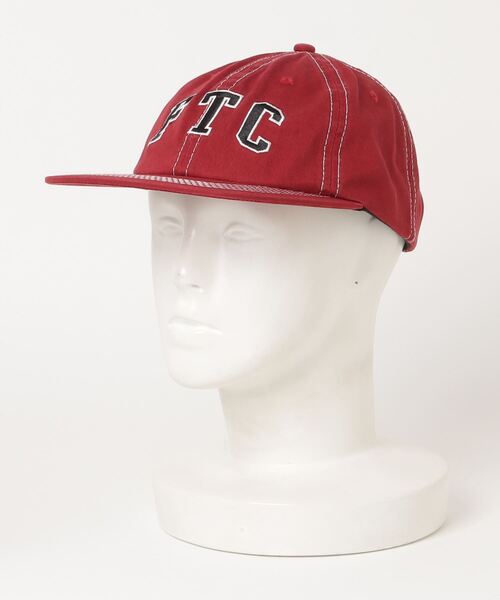 FTC（エフティーシー）の「CONTRAST STITCH 6 PANEL（キャップ・メンズ・ブラック/レッド系その他/グリーン系その他・FREE）」の9枚目の写真