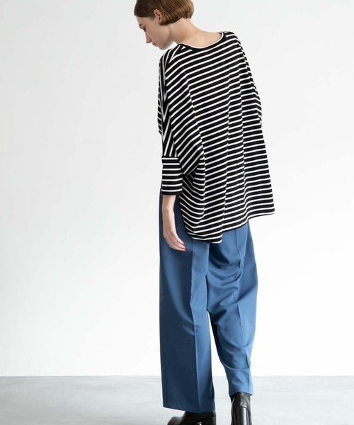 CEDNIE(セドニー)の「ハイウエストツイルタックパンツ(その他パンツ・レディース・ブルー/ブラウン/ブラック・S/M)」の12枚目の写真