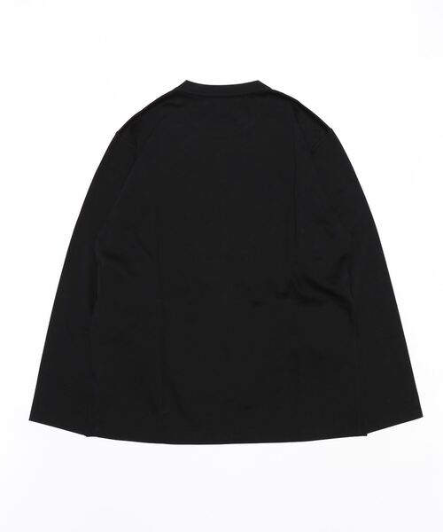 liberum（リベルム）の「【LIBERUM】SIDE ADJUSTER LONG TEE（Tシャツ/カットソー・メンズ・ブラック/グリーン・2）」の3枚目の写真