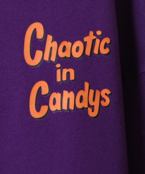 Candy Stripper（キャンディストリッパー）の「CHAOTIC IN CANDY SWEAT ワンピース（スウェット・レディース・パープル/ホワイト/ブラック・2）」の11枚目の写真