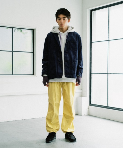 WHIMSIC（ウィムジック）の「【WHIMSIC】コーデュロイテーラードジャケット（テーラードジャケット・レディース・ネイビー/ホワイト/ブラウン・FREE）」の17枚目の写真