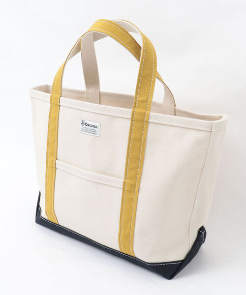 ORCIVAL(オーシバル)の「【ORCIVAL/オーシバル】HANPU TOTE BAG MEDIUM 帆布 キャンバストート RC-7042 HVC(トートバッグ・メンズ・ライトグレー/ホワイト系その他4/チャコールグレー/ベージュ系その他4/ベージュ系その他3・FREE)」の6枚目の写真