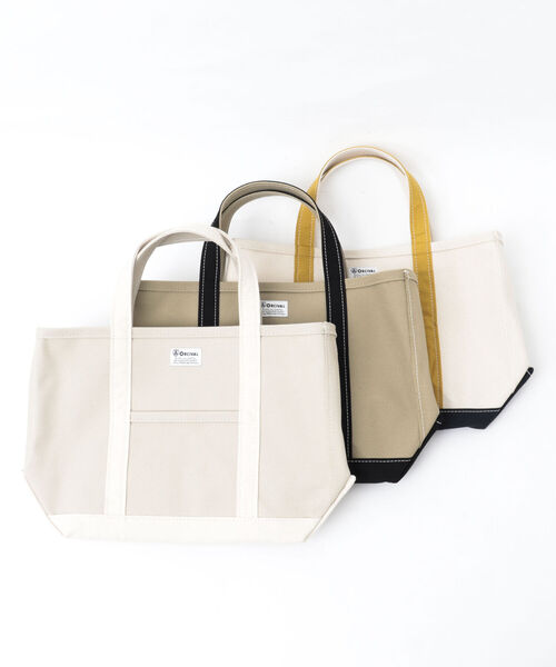 ORCIVAL(オーシバル)の「【ORCIVAL/オーシバル】HANPU TOTE BAG MEDIUM 帆布 キャンバストート RC-7042 HVC(トートバッグ・メンズ・ライトグレー/ホワイト系その他4/チャコールグレー/ベージュ系その他4/ベージュ系その他3・FREE)」の11枚目の写真