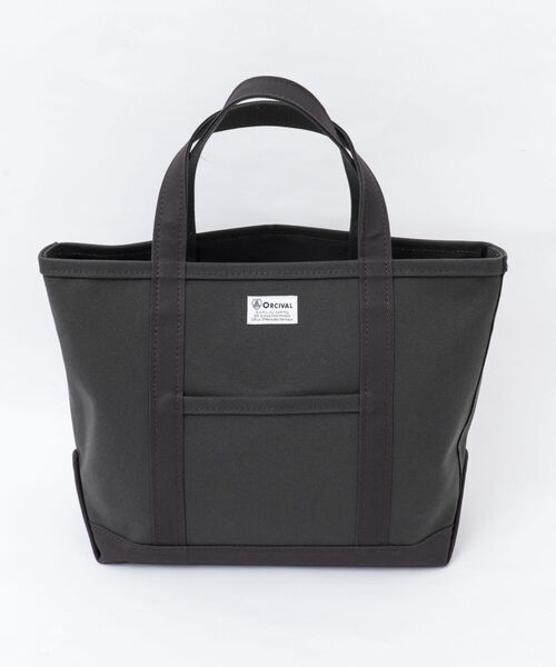 ORCIVAL(オーシバル)の「【ORCIVAL/オーシバル】HANPU TOTE BAG MEDIUM 帆布 キャンバストート RC-7042 HVC(トートバッグ・メンズ・ライトグレー/ホワイト系その他4/チャコールグレー/ベージュ系その他4/ベージュ系その他3・FREE)」の12枚目の写真
