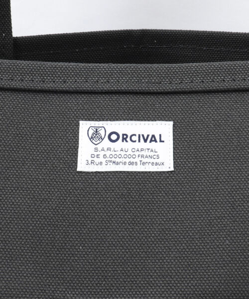 ORCIVAL(オーシバル)の「【ORCIVAL/オーシバル】HANPU TOTE BAG MEDIUM 帆布 キャンバストート RC-7042 HVC(トートバッグ・メンズ・ライトグレー/ホワイト系その他4/チャコールグレー/ベージュ系その他4/ベージュ系その他3・FREE)」の14枚目の写真