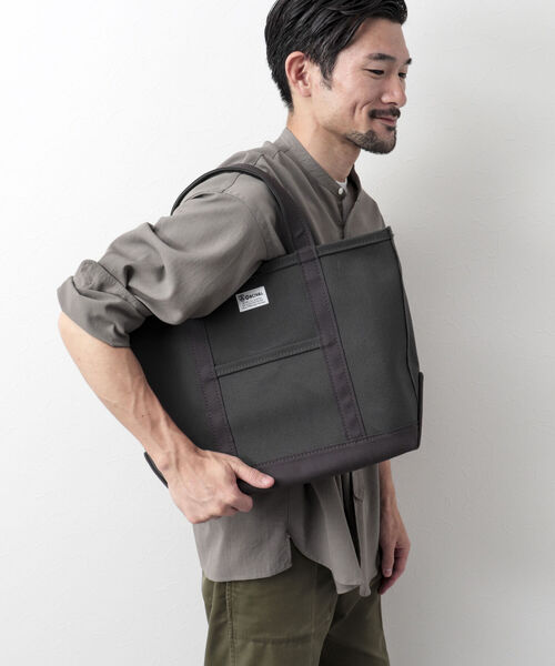 ORCIVAL(オーシバル)の「【ORCIVAL/オーシバル】HANPU TOTE BAG MEDIUM 帆布 キャンバストート RC-7042 HVC(トートバッグ・メンズ・ライトグレー/ホワイト系その他4/チャコールグレー/ベージュ系その他4/ベージュ系その他3・FREE)」の18枚目の写真