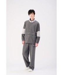 THE PLATINUM SELECT（ザ プラチナム セレクト）の「【HATSUME／KAEPA】はつめ×ケイパ　KAEPA　ユニセックス　男女兼用　ハーフジップトレーナー　スタンドカラープルオーバー　ルームウエア　ゲーミングウエア　ワンマイルウエア　パイル　裏起毛　KPHM31101（ルームウェア/パジャマ）」