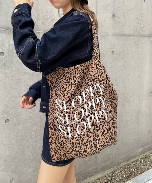 WHO'S WHO gallery(フーズフーギャラリー)の「【SLOPPY/スロッピー】アソートトート(トートバッグ・レディース・シルバー/ピンク/ブラック/ラベンダー/グリーン/レオパード・FREE)」の15枚目の写真